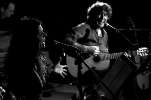 Marta Arnaus i Jordi Bardella a l'ecomuseu